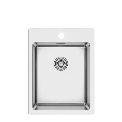 Metalac Ideal 340B Inox usadna 390x505 sa sifonom fi90 362629