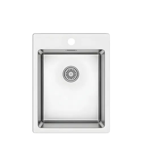 Metalac Ideal 340B Inox usadna 390x505 sa sifonom fi90 362629
