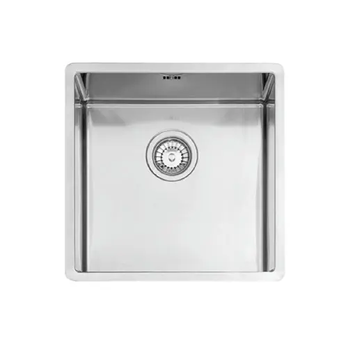 Metalac Quadro ARTInox 400 sa sifonom fi90, Podgradna sudopera 450x450