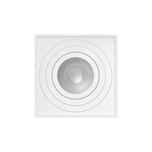 Braytron GU10 Nadgradni Spot Kvadratni Beli BH04-00310