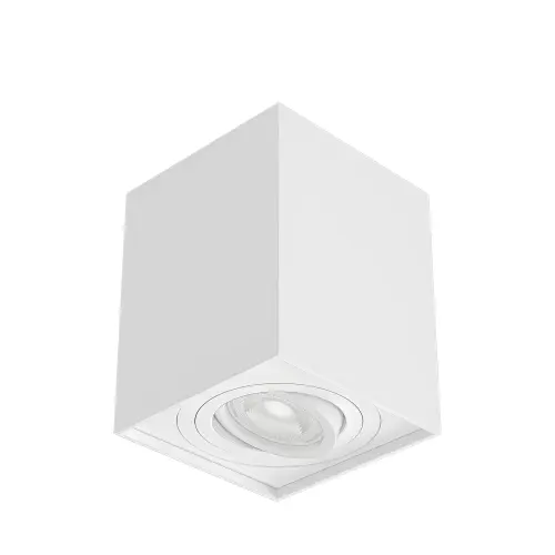 Braytron GU10 Nadgradni Spot Kvadratni Beli BH04-00310