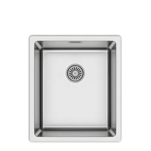 Metalac Ideal 340 Inox podgradna 380x440 sa sifonom fi90 362626