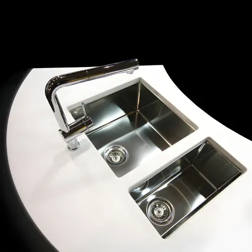 Metalac Ideal 340 Inox podgradna 380x440 sa sifonom fi90 362626