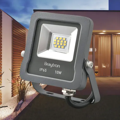 Braytron LED Reflektor 10W Sivi 6500K IP65 BT61-01032