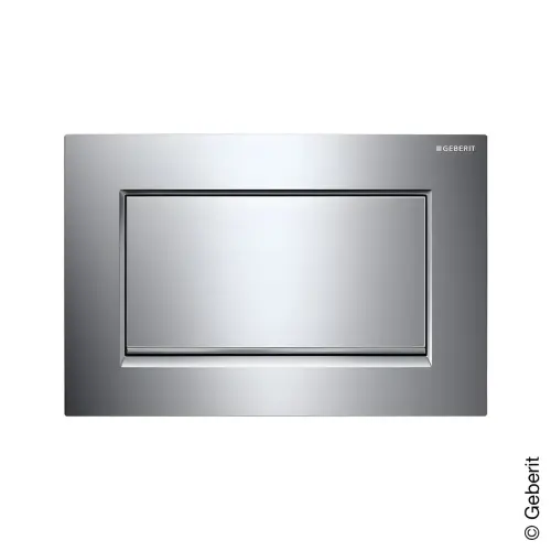 Geberit tipka Sigma 30 sjajni/četkani/sjajni hrom 115.893.KY.1