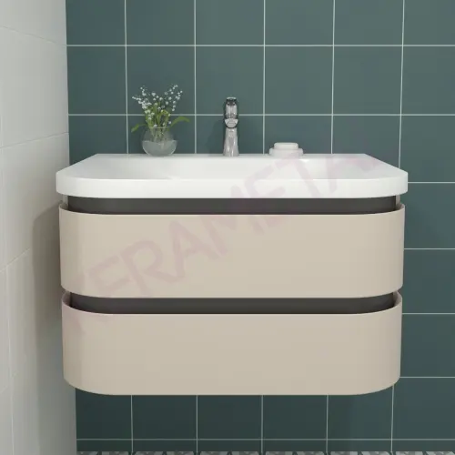 Kolpa ormarić sa umivaonikom Vittoria OUV 80cm Beige 547030
