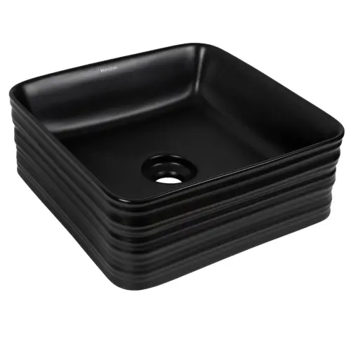 Hidrosan lavabo Art 380*380*150 [KW-1531A] [crna, mat]