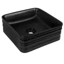 Hidrosan lavabo Art 380*380*150 [KW-1531A] [crna, mat]