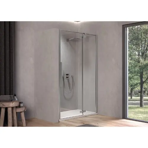 Kolpa Polaris Tuš vrata samostojeća N100 - Desna SBR/1 Silver brill 515900