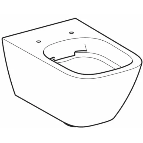 Geberit Smyle Square RIMFREE WC šolja konzolna sa Soft close daskom