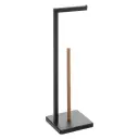 Five Držač toalet papira NATUREO 645X20X20CM METAL/BAMBUS Crna 