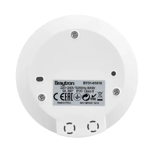 Braytron Senzor Pokreta 01° IP20 BY31-01010