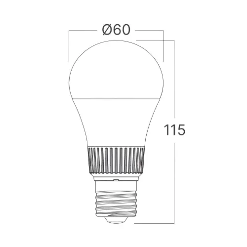 Braytron 5U1 LED Sijalica A60 10.5W E27 CCT BA13-01080