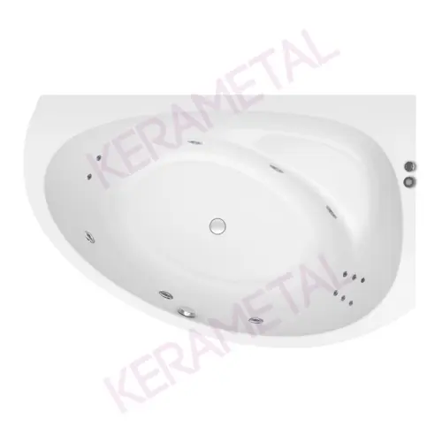 Kolpa Masažna kada Libretto 170x110/MO-1+Mikro - Leva 927460