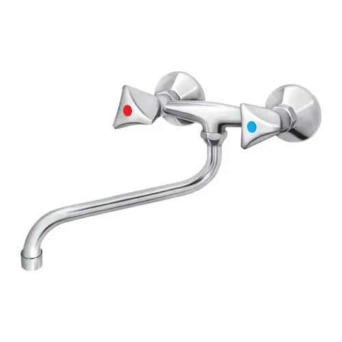 Rosan Klasik Baterija zidna - donji izliv, duži, trokader K01130