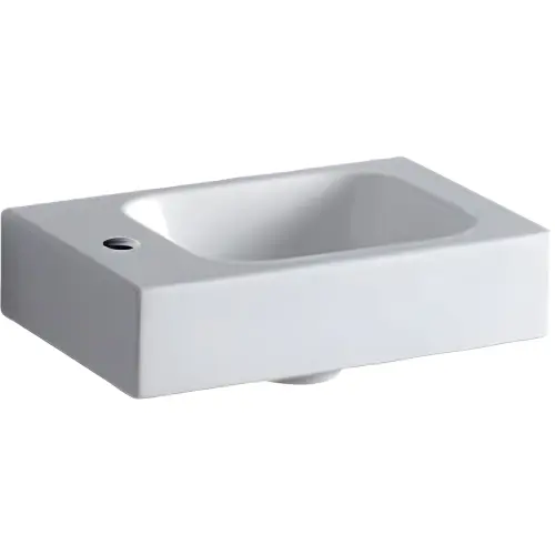 Geberit iCon lavabo otvor slavine levo 38x28cm 124836000