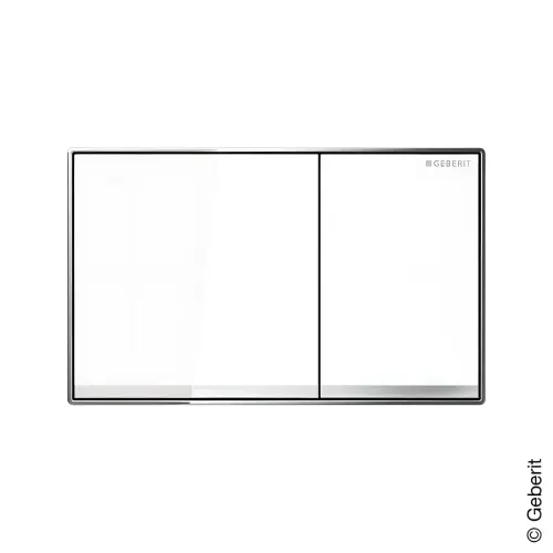 Geberit tipka Sigma 60 staklo/bela 115.640.SI.1