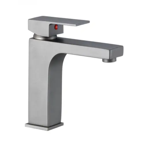 Inter Ceramic Slavina za lavabo yasmina jednoručna 2m sedal ker. mesing cink gun grey
