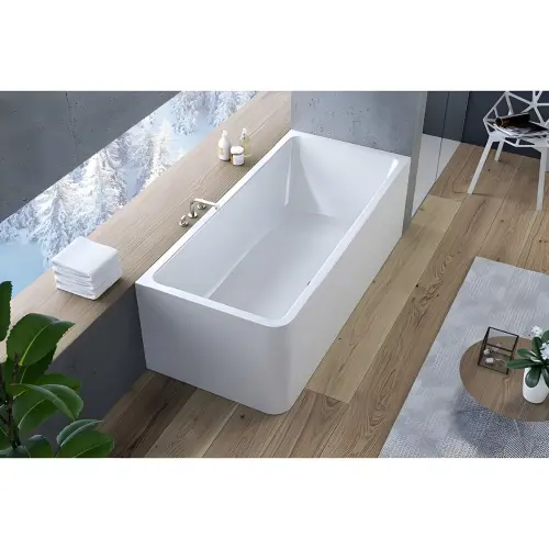 Kolpa Samostojeća kada Elektra-SP-Leva 185x85+Preliv White 513470