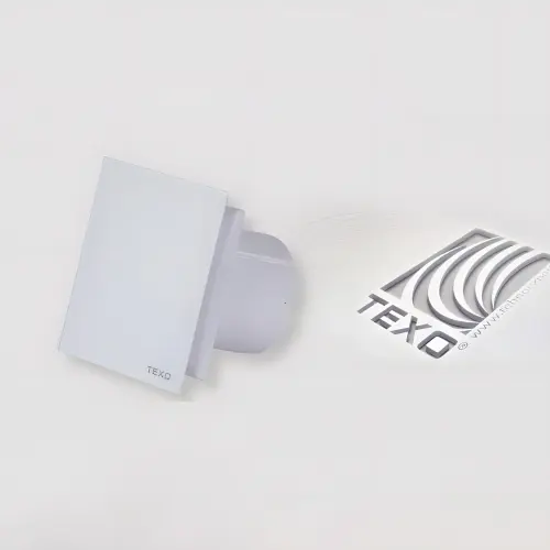Texo Ventilator AIR PRO belo staklo - ravan 100