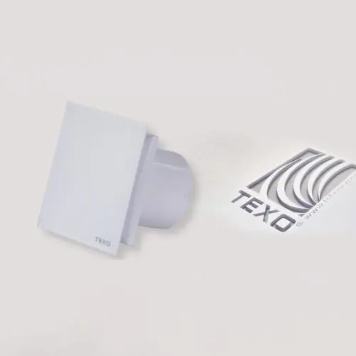 Texo Ventilator AIR PRO belo staklo - ravan 100