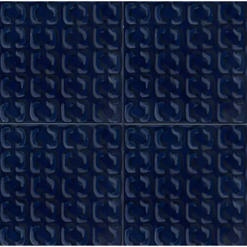 Marazzi Memoria Blu Structured Stamp Lux 15x15 cm 10mm MAYA