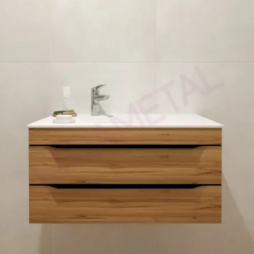 Kolpa Malaya ormarić sa umivaonikom OUM 80cm Natur oak 573610