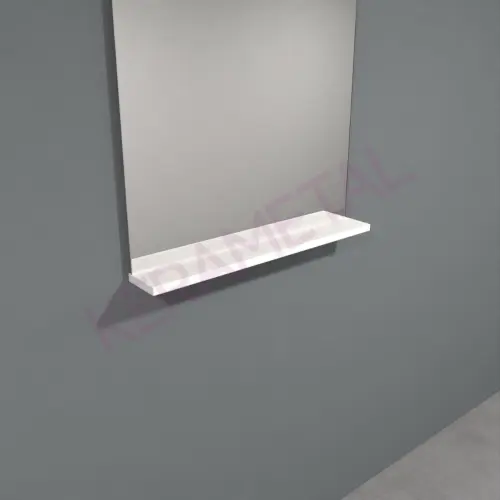 Kolpa Polica za pravougaono Ogledalo 80cm White 547440