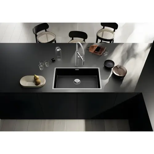 Blanco CLARON 700-IF saten dark steel 527837