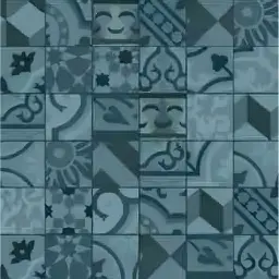 Marazzi D_SEGNI BLEND Decoro MIX AZZURRO 100X100 10mm M61J