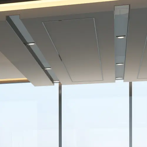 Braytron LED Spot Svetiljka Kvadratna 5W Bela 3000K BD02-10500