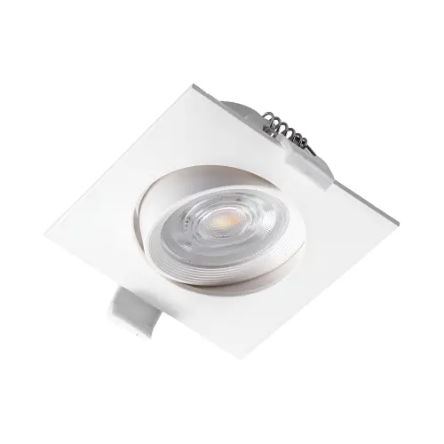 Braytron LED Spot Svetiljka Kvadratna 5W Bela 3000K BD02-10500