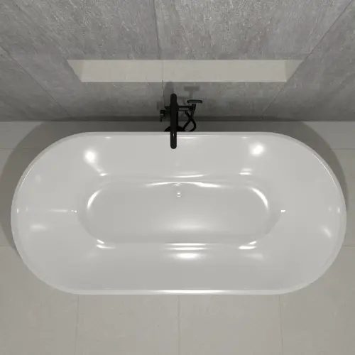 Giusta EOS Samostojeća kada Bela 170x80 41203WH0