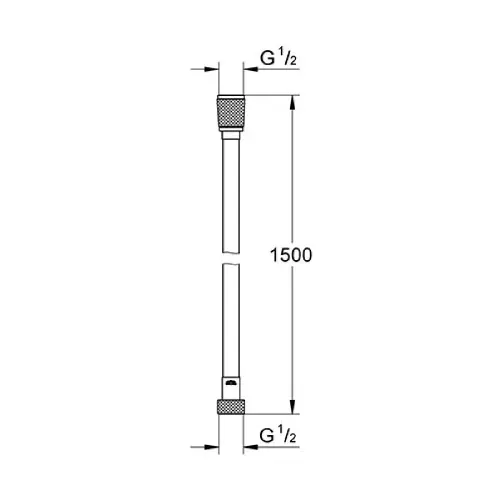 Grohe Silverflex tuš crevo 1500mm 28364000