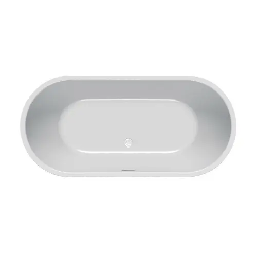 Kolpa Samostojeća Kada Dalia-FS 170x80/O (Grey&White) + sifon 927330