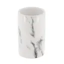 Tendance Čaša za ČETKICE MARBRE 10X63CM KERAMIKA Bela 6182602