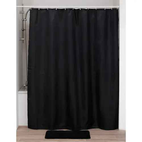 Tendance Zavesa za kadu 180X200CM DIJAMANT poliester Crna 1211103