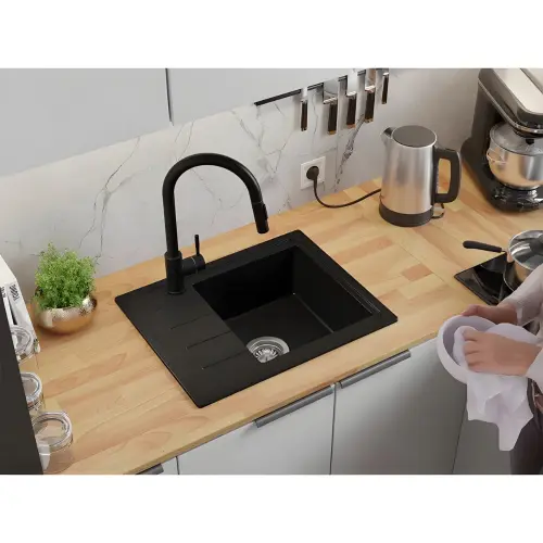 Kando Granitna sudopera Copenhagen 550-45 Easy Crna 