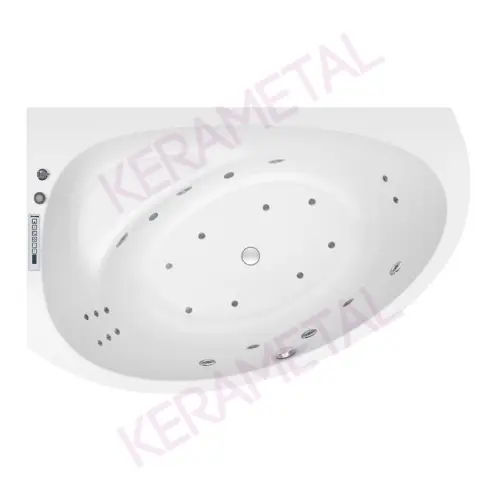 Kolpa Masažna kada Libretto 160x100/MO-2 Vital+Mikro - Desna 927440