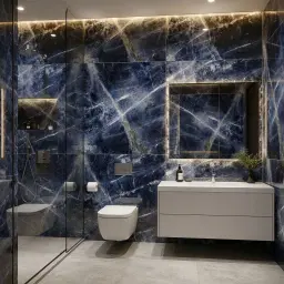 Marazzi Grande Marble Look 120x120 Sodalite Blu lux MEN3