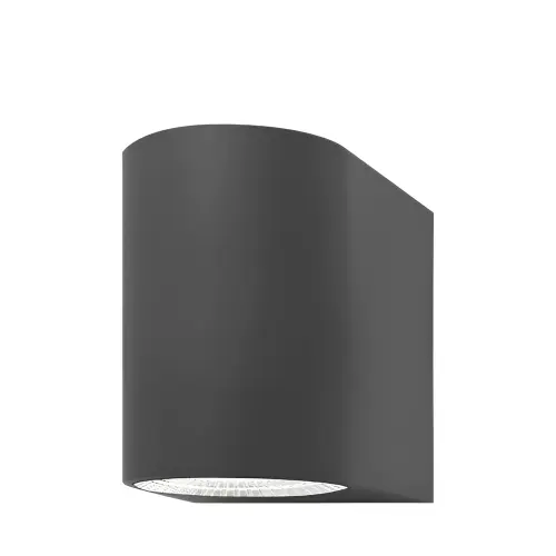 Braytron LED Zidna Svetiljka 5W Sivi 3000K IP44 BG40-00102