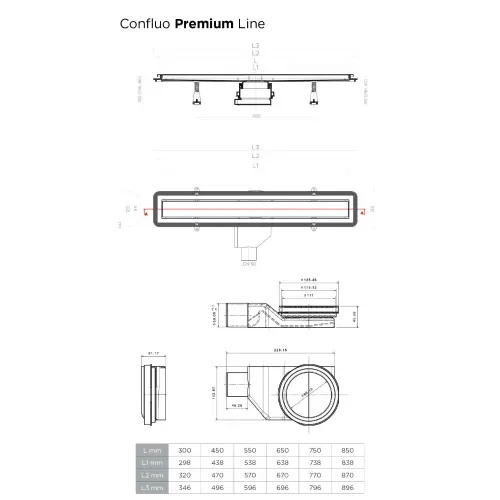 Peštan Premium Line 550mm 13100003