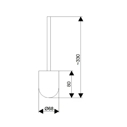 Rosan Četka za WC JM908 - JZ908 - 1908