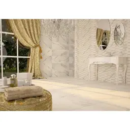 ANTIQUE CARRARA GLOSSY 610x610