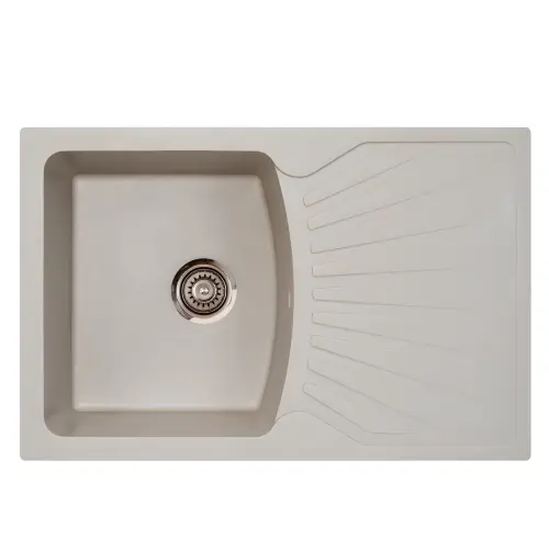 Metalac X Granit Quadro PLUS 770x500 fi 90 sa sifonom Šampanjac 175406