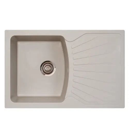 Metalac X Granit Quadro PLUS 770x500 fi 90 sa sifonom Šampanjac 175406