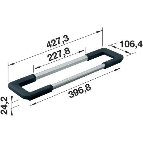 Blanco worktop organiser ceo set