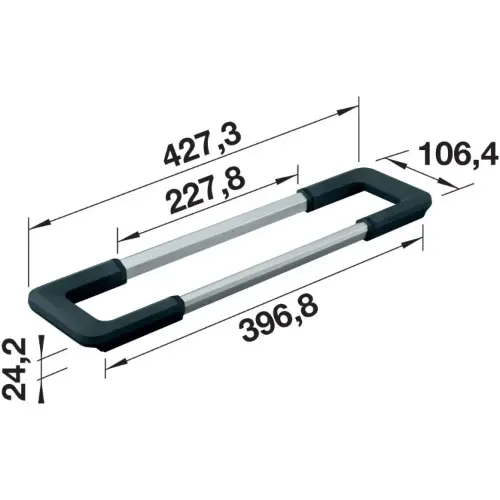 Blanco worktop organiser ceo set