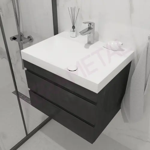 Kolpa ormarić sa umivaonikom Naomi OUN 60cm Dark concrete 546600
