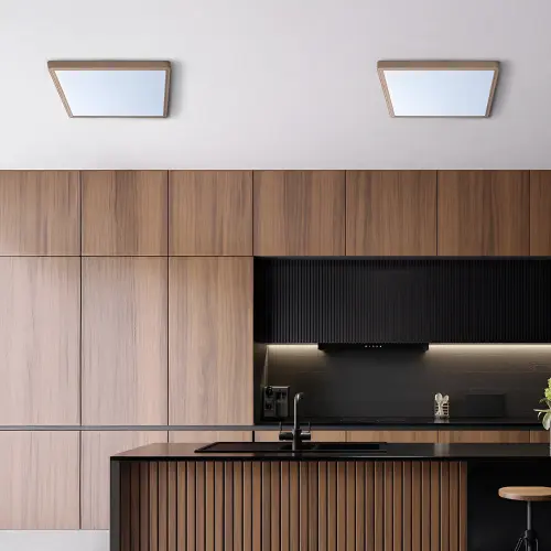 Braytron LED Plafonjera Kvadratni 20W Drvo CCT BP07-10287